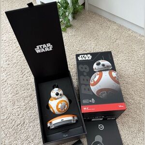SPHERO BB8 APP ENABLED DROID STAR WARS DROIDS ORANGE WHITE